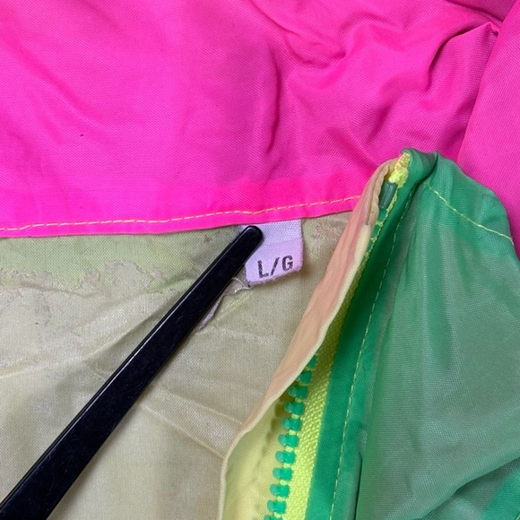 Vintage Women’s 80s Sunice Colourful Light Weight Windbreaker | Large - Picture 6 of 12
